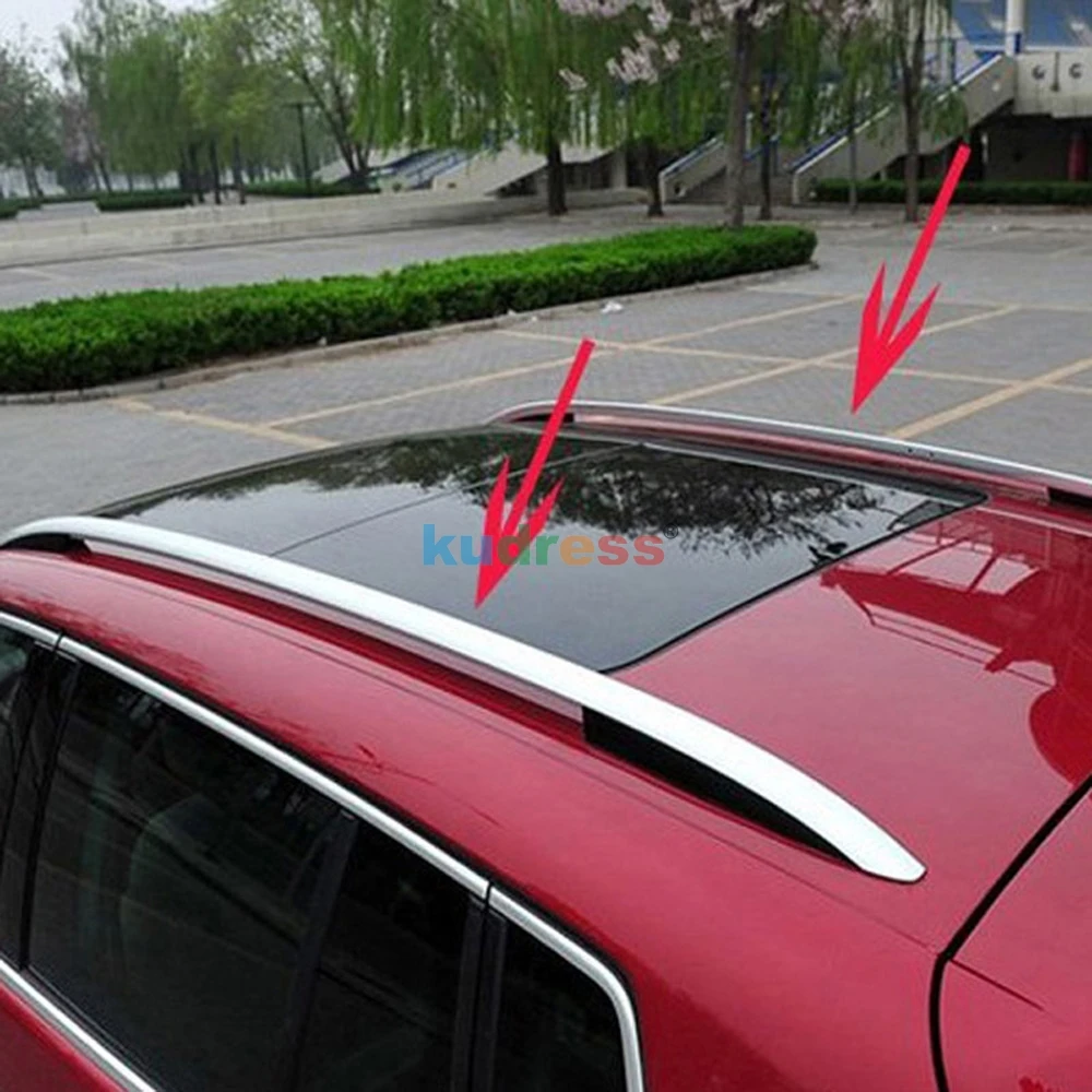 Для Volkswagen VW Tiguan 2010 2011 2012 багажник на крышу автомобиля корзина верхняя рейка