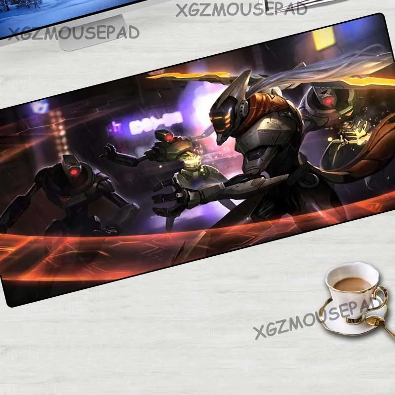 

XGZ Extra Large Game Mouse Pad Multicolor Lock Egde Project Master Yi Computer Desk Mat Future Technology Fabric Non-slip Rubber