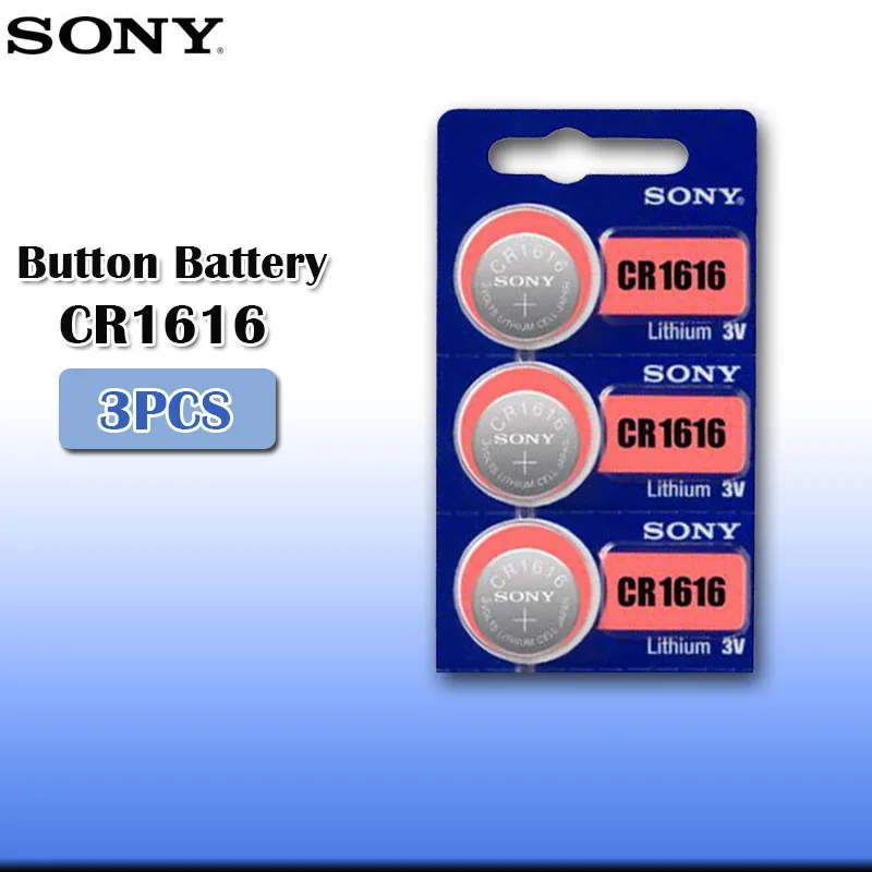 3 шт. sony 1616 3В 100% оригинальная литиевая батарея для автомобильных ключей часы с