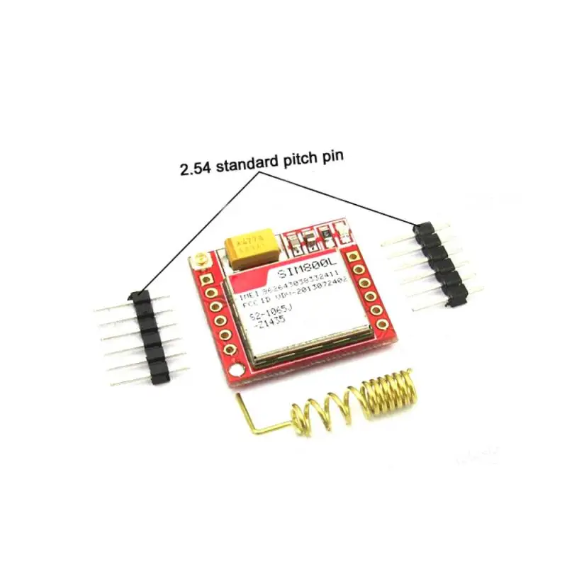 

Маленький SIM800L SIM800C GPRS GSM модуль карта MicroSIM основная плата четырехдиапазонная TTL серийный Порты и разъёмы антенна PCB Беспроводной WI-FI доска
