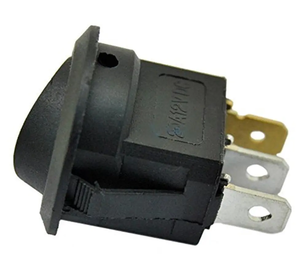 3 контактный переключатель вкл./выкл. 12 В светодиодный кулисный Светодиодный