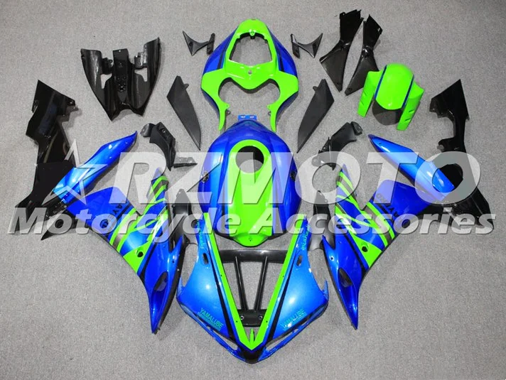 

New ABS Motorcycle whole Fairings kits Fit For Yamaha YZF-1000 R1 2004 2005 2006 04 05 06 Fairing bodywork set blue Tank cover