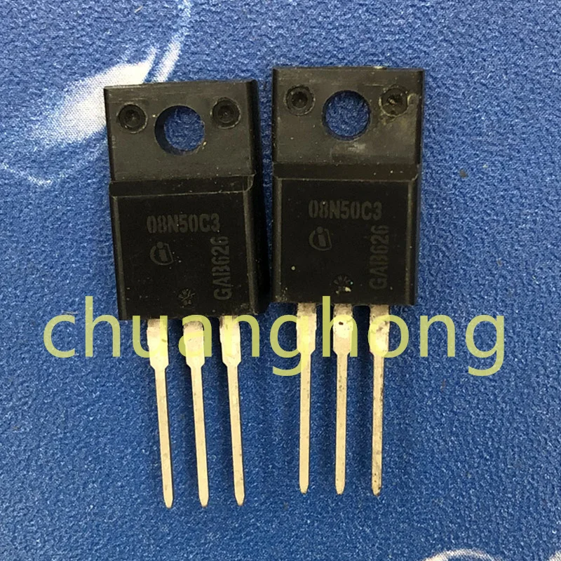 

1pcs/lot Power triode 08N50C3 8A 500V new field effect transistor TO-220F SPA08N50C3