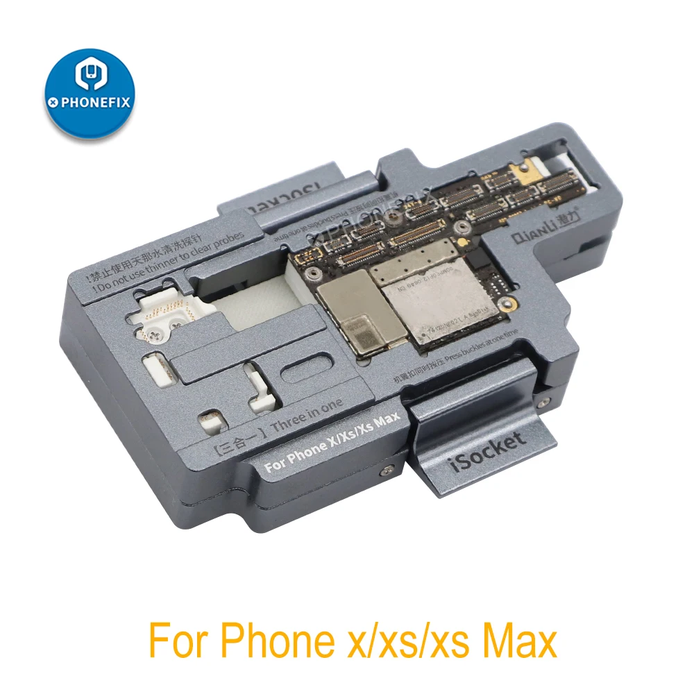 Материнская плата QIANLI ISocket многослойная тестовая Рамка для IPhone X XS XSmax верхний