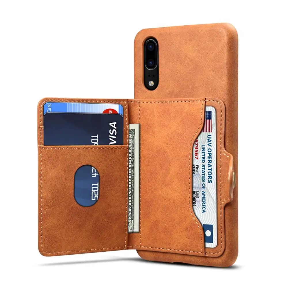 

For Huawei P20 Pro Wallet Case Retro PU Leather Case Coque For Huawei Mate 30 Pro Phone Back Cover Case Card Pocket Cover
