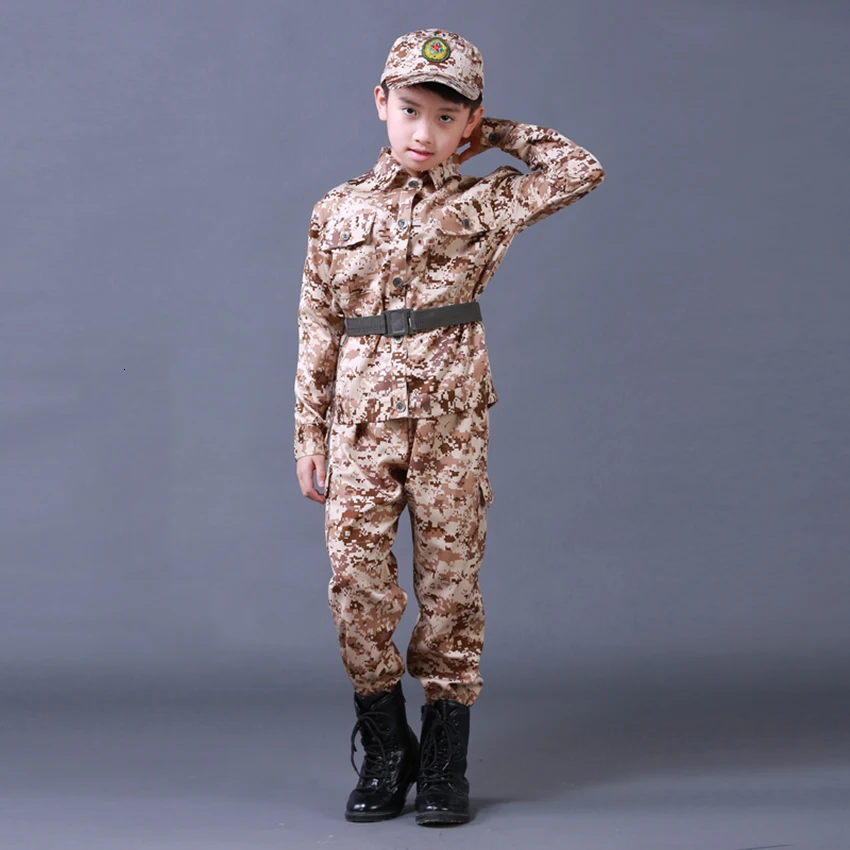 4 шт. детская Военная униформа |