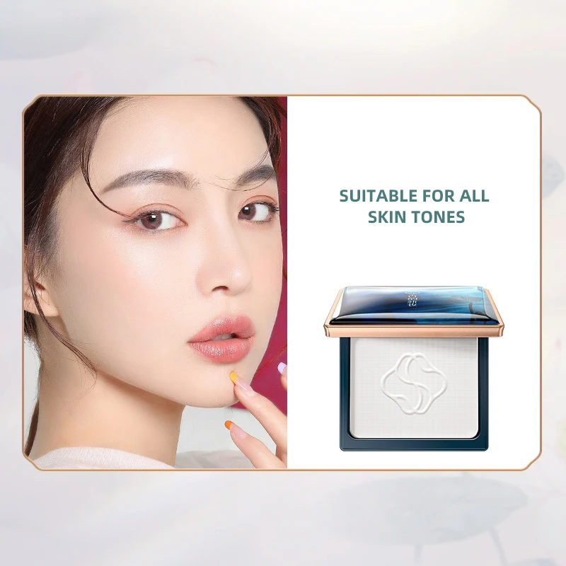

Makeup Face Pressed Powder Oil Control Soft Smooth Finish Waterproof Face Powder Girl Beauty Makeup Comestics Accessories