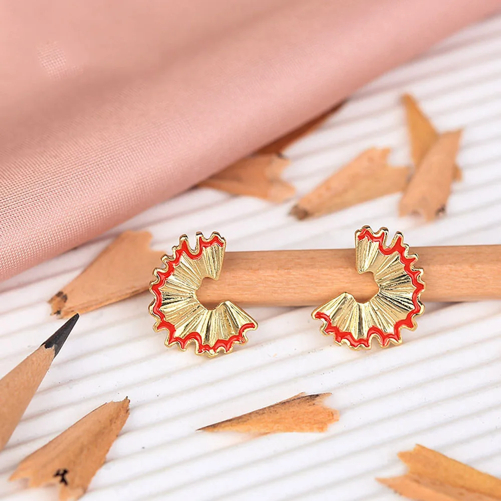 Необычные геометрические серьги карандаши минимализм модные аксессуары для