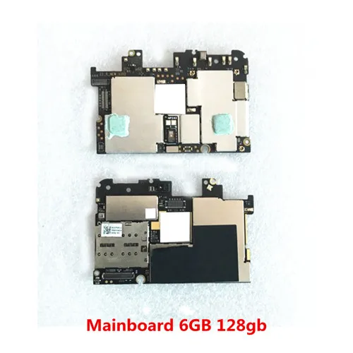 Mainboard 6GB 128gb Б/у оригинальная материнская плата для lenovo Zuk Z2 Pro Z2121 задняя Передняя Задняя камера модуль со шлейфом Громкая подводка - Цвет: Mainboard 6GB 128gb