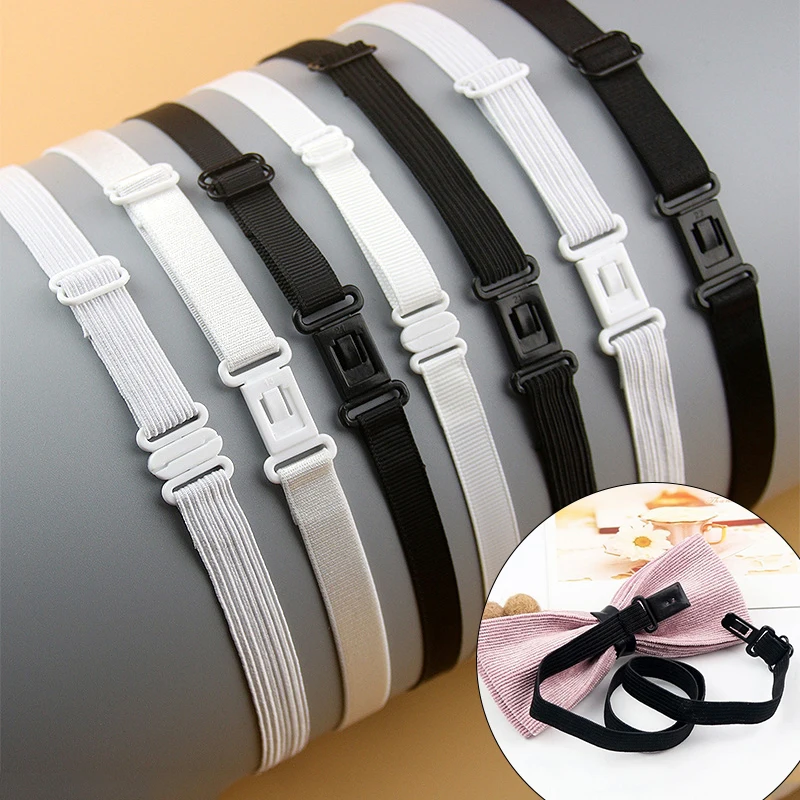 Модный DIY аксессуары регулируемый галстук-бабочка ремень из полиэстера с зажимом