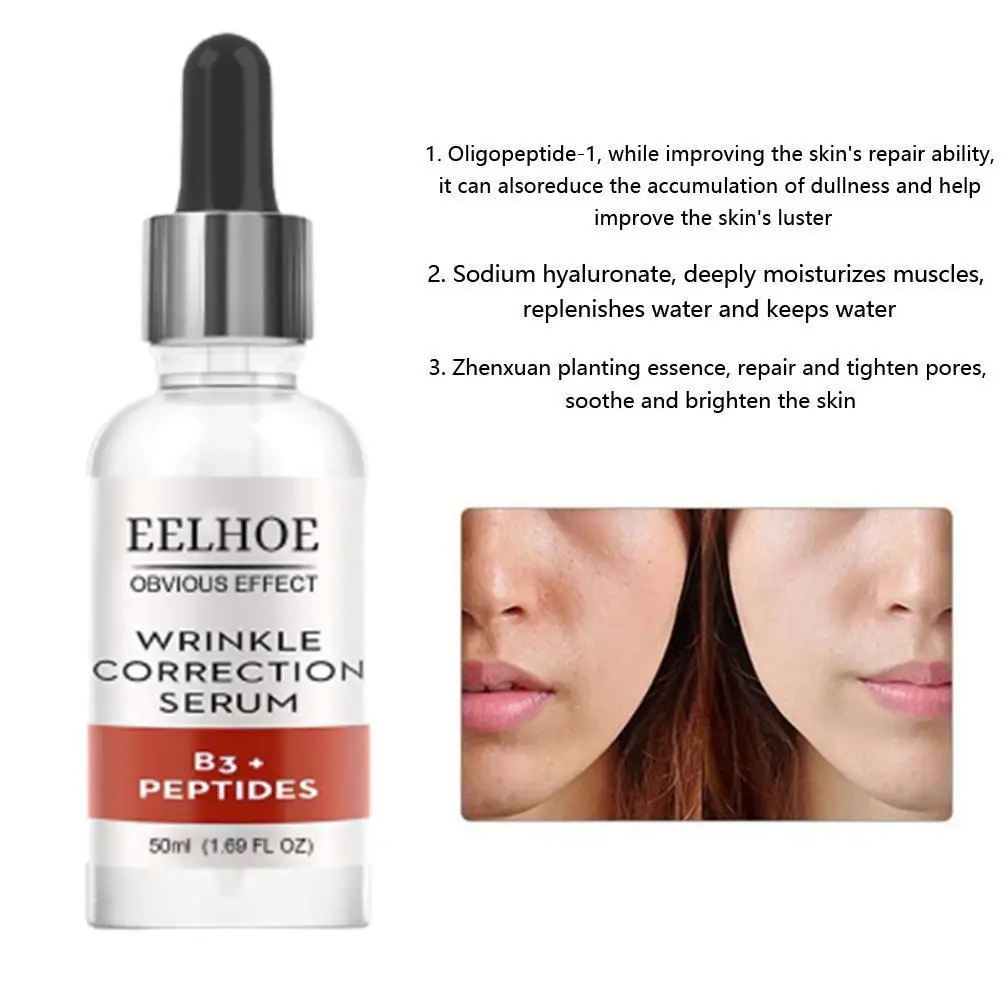 

Collagen Peptides Face Serum Firming Wrinkle Essence Moisturizing Anti-aging Fine Lines 1Pcs Skin Care