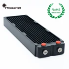 Охладитель для ПК FREEZEMOD, медный двухслойный радиатор, медные плавники толщиной 45 мм, сертификация G14 ROHS. TSRP-HP45-360