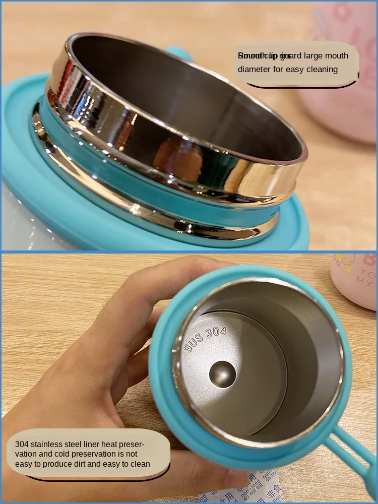 Милый чайник с теплоизоляцией в форме сердца портативный уличный мини