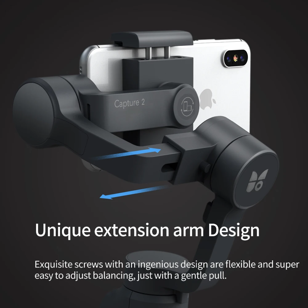 Захват funsnap 2 3-осевой ручной карданный стабилизатор для смартфона PK Zhiyun Smooth 4 Feiyutech Snoppa Atom DJI OSOM Mobile 3