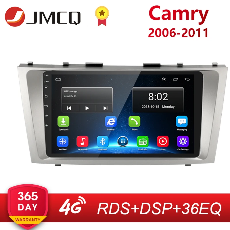 " 2 Din 2G+ 32G ips Android 8,1 автомобильный Радио Мультимедиа Видео плеер для Toyota Camry 7 XV 40 50 2006-2011 gps навигация+ рамка
