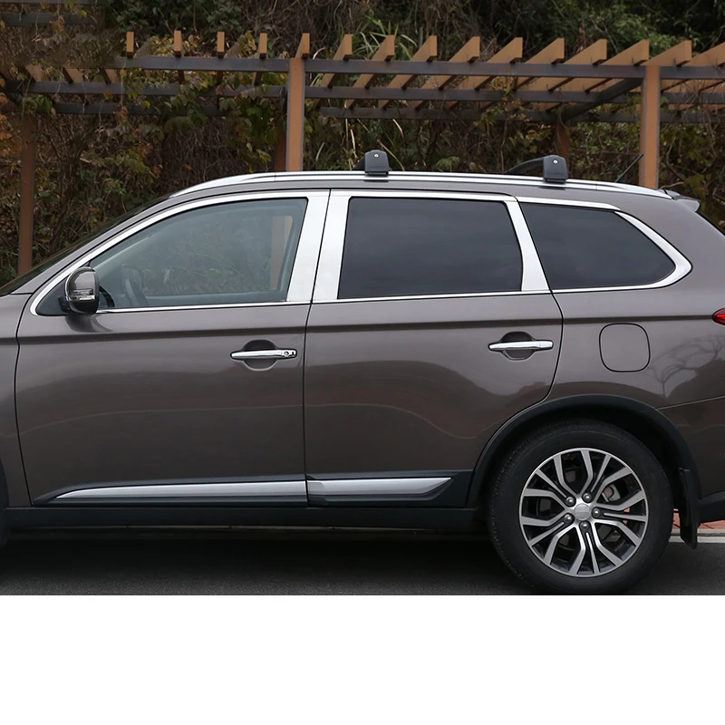 Lsrtw2017 автомобильные оконные столбы для Mitsubishi Outlander 2013 2014 2015 2016 2017 2018 2019 2020