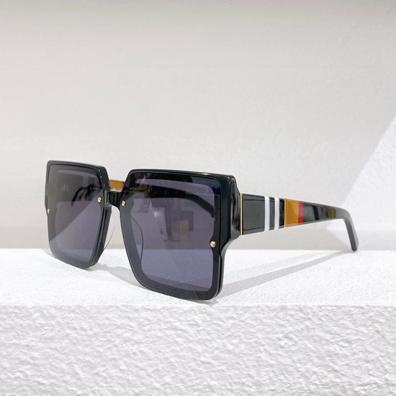 

Blue White Red Brown Square High Quality Large Frame Women's Sunglasses B4635 Fashion Women's Glasses