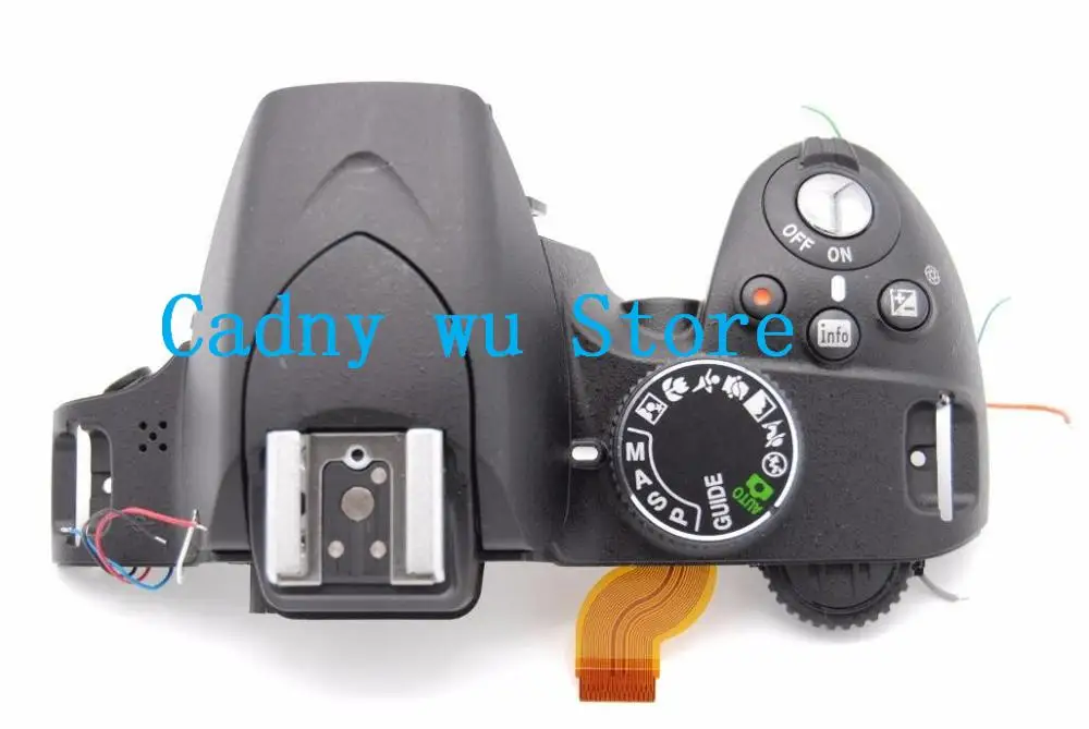 

95%new D3200 open unit For nikon D3200 top shell D3200 Top Cover Outer Shell With unit Flash camera repair parts