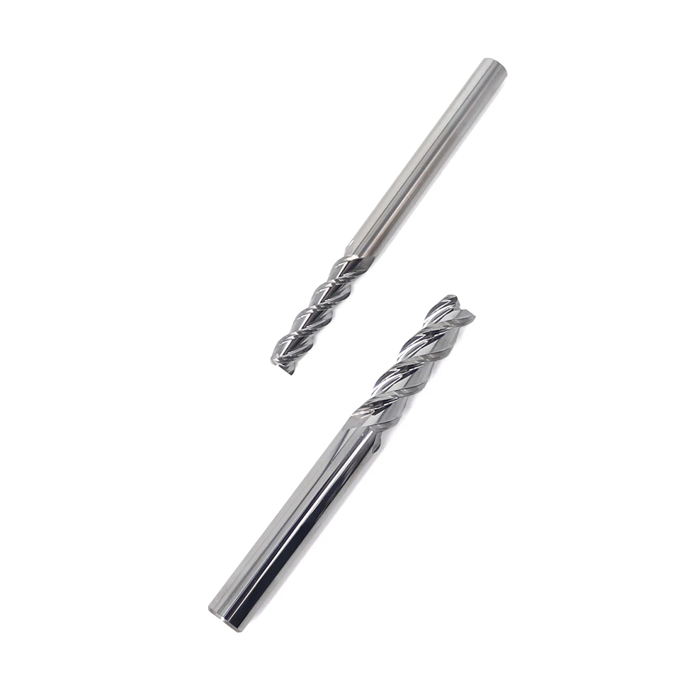 

Aluminum Cnc Tools Endmill Cutting HRC55 3 Flute Carbide Milling Cutter End Mill For Aluminum Copper Processing Milling Tools