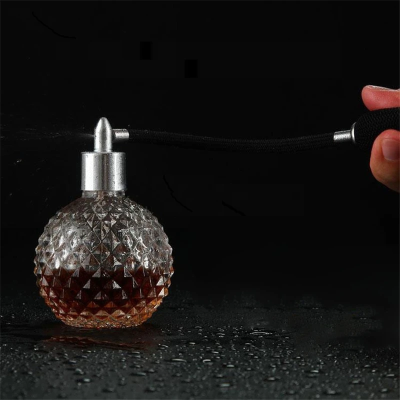 100 мл с украшением в виде кристаллов арт Винтаж Стиль пустой пульверизатор для