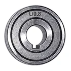 50 фунтов, сварочный питатель, рулон V U nurl Groove 0,6 мм, 0,8 мм, 1,0 мм, размер 30x10x10 мм для стальной алюминиевой флюсовой проволоки