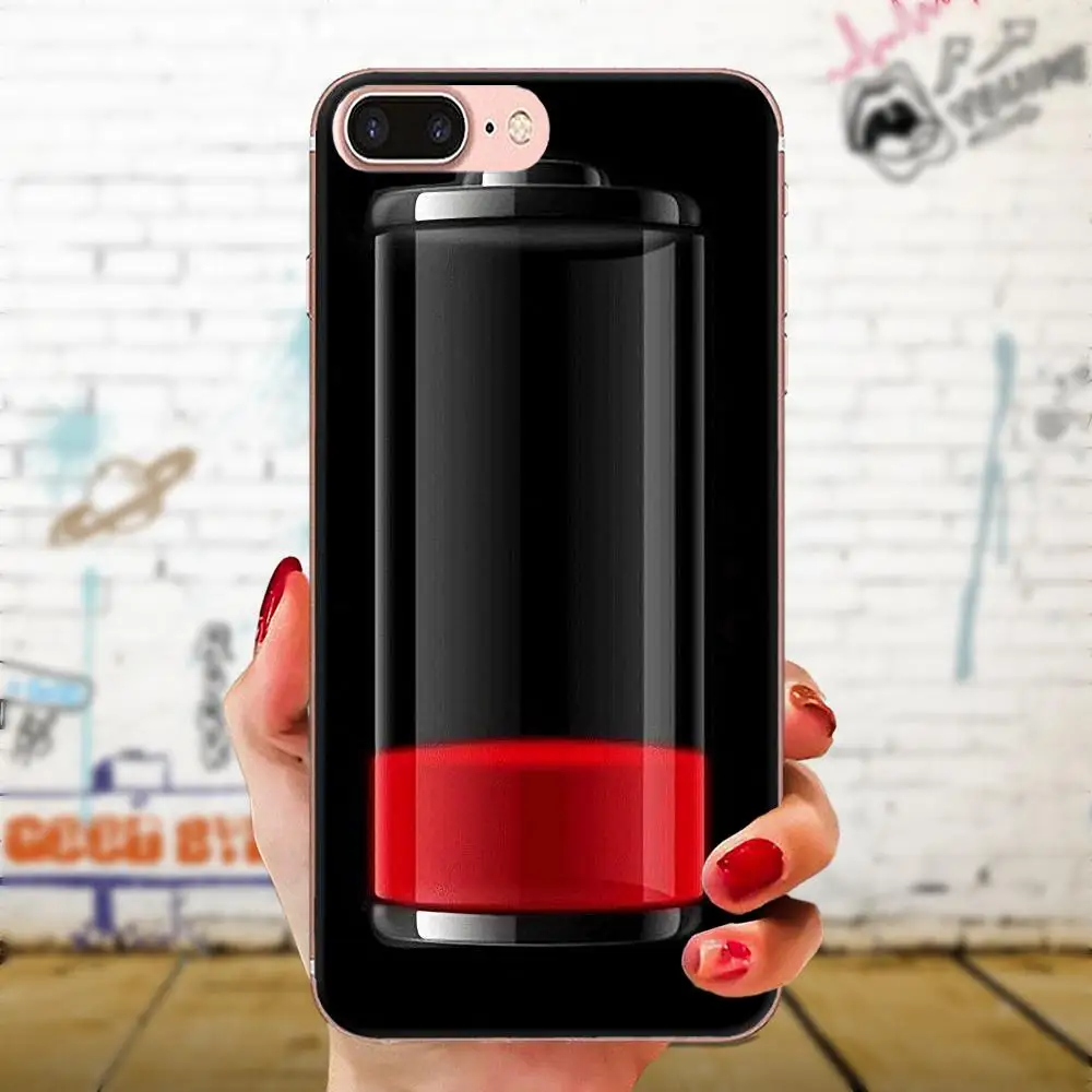 Battery Life Cycle Funny For Apple iPhone 11 Pro X XS Max XR 4 4S 5 5C 5S SE 6 6S 7 8 Plus Soft Hipster Case | Мобильные телефоны и