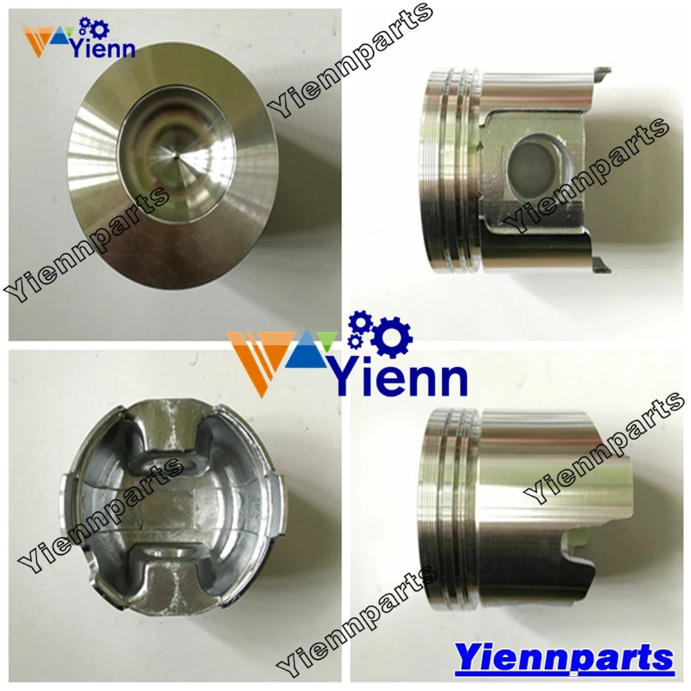 Для Yanmar 4TNV88 4TNE88 4D88E комплект гильз цилиндра с поршневым кольцом для стандартных