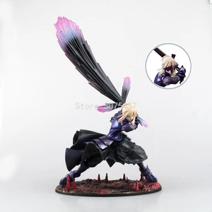 18cm fatestay night anime figure saber alter vortigern action figure fatestay night alter figurine collection model doll gift free global shipping