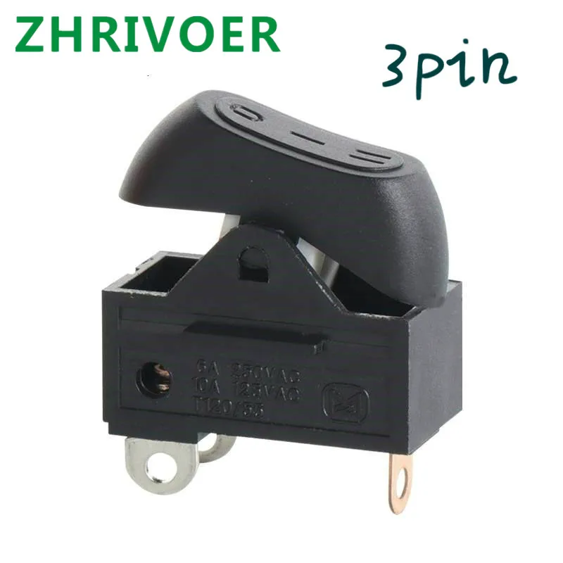 1pcs Kcd15-103 / T Blower Switch Rocker 3-position Ship Type Button | Обустройство дома