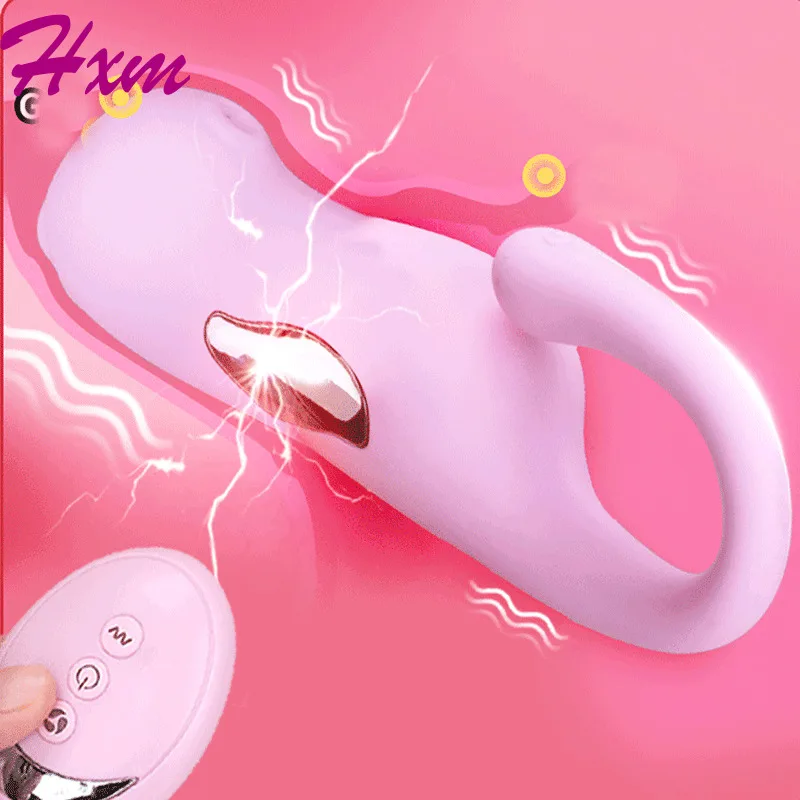 Эротический шоп вибратор с электрическим током 7 скоростей оргазм дистанционным