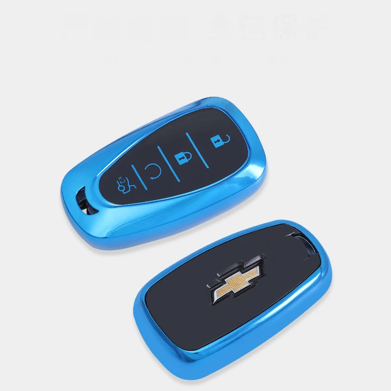 

Wear-resistant New Soft TPU Smart Car Key Case Full Cover For Chevrolet Bolt Cruze Malibu Camaro 2016-2019 Auto StyleAccessories