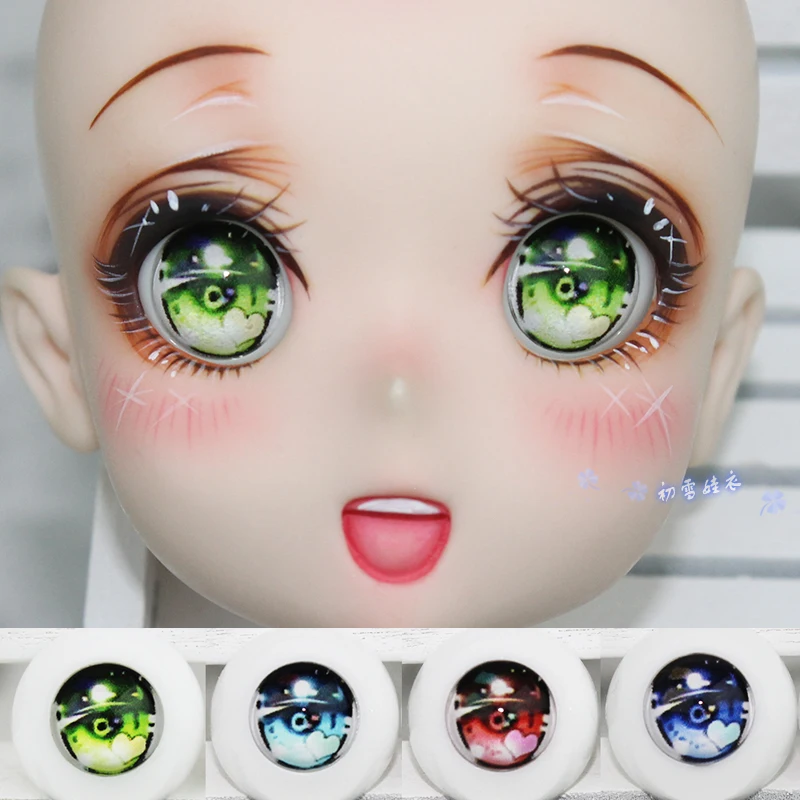 Estartek 1/6 1/4 1/3 акриловые ночные действия аниме глаза для BJD SD DD кукла Фигурка DIY 14 16 18
