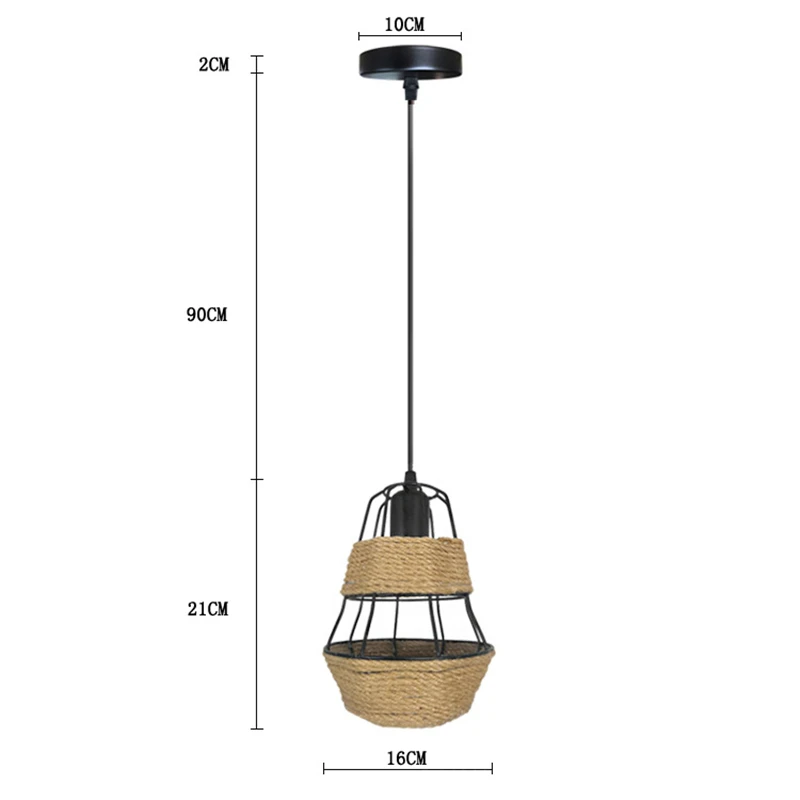 

Nordic Vintage Suspension Pendant Lights Modern Cafe Bar Hanging Pendant Lamp Home Lighting Fixtures Living Room Retro Lamp