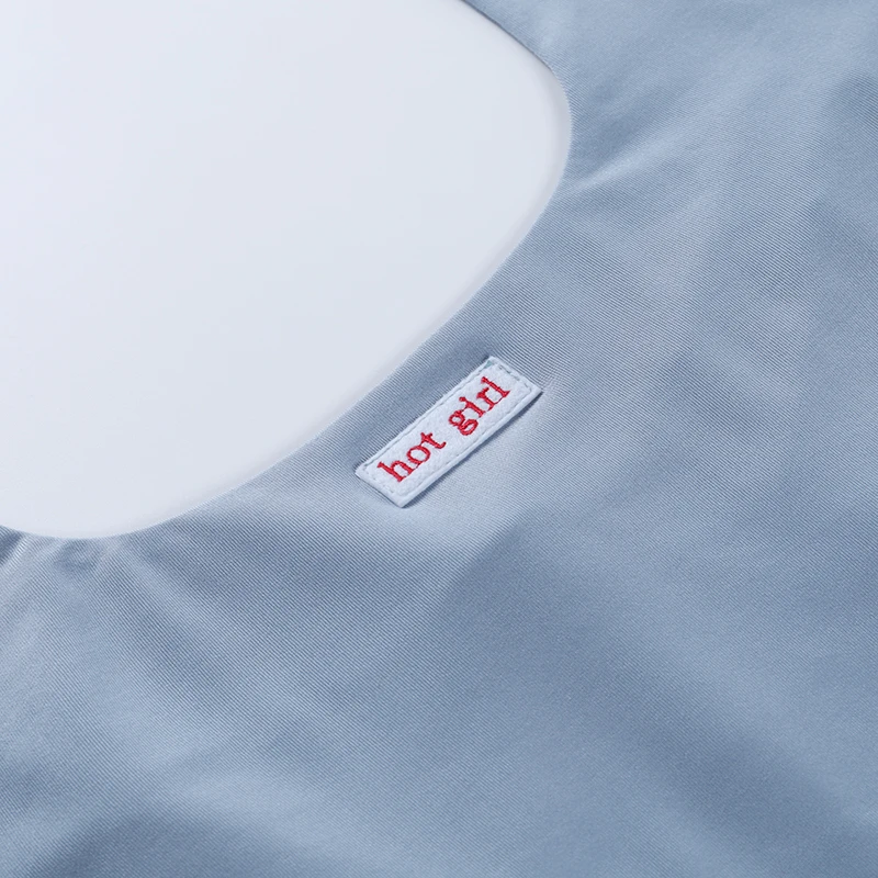 

LVINMW Halter Backless Sports Solid Casual Labeling Rompers Square Collar Sleeveless Jogger Fitness Slim Skinny Women Playsuits