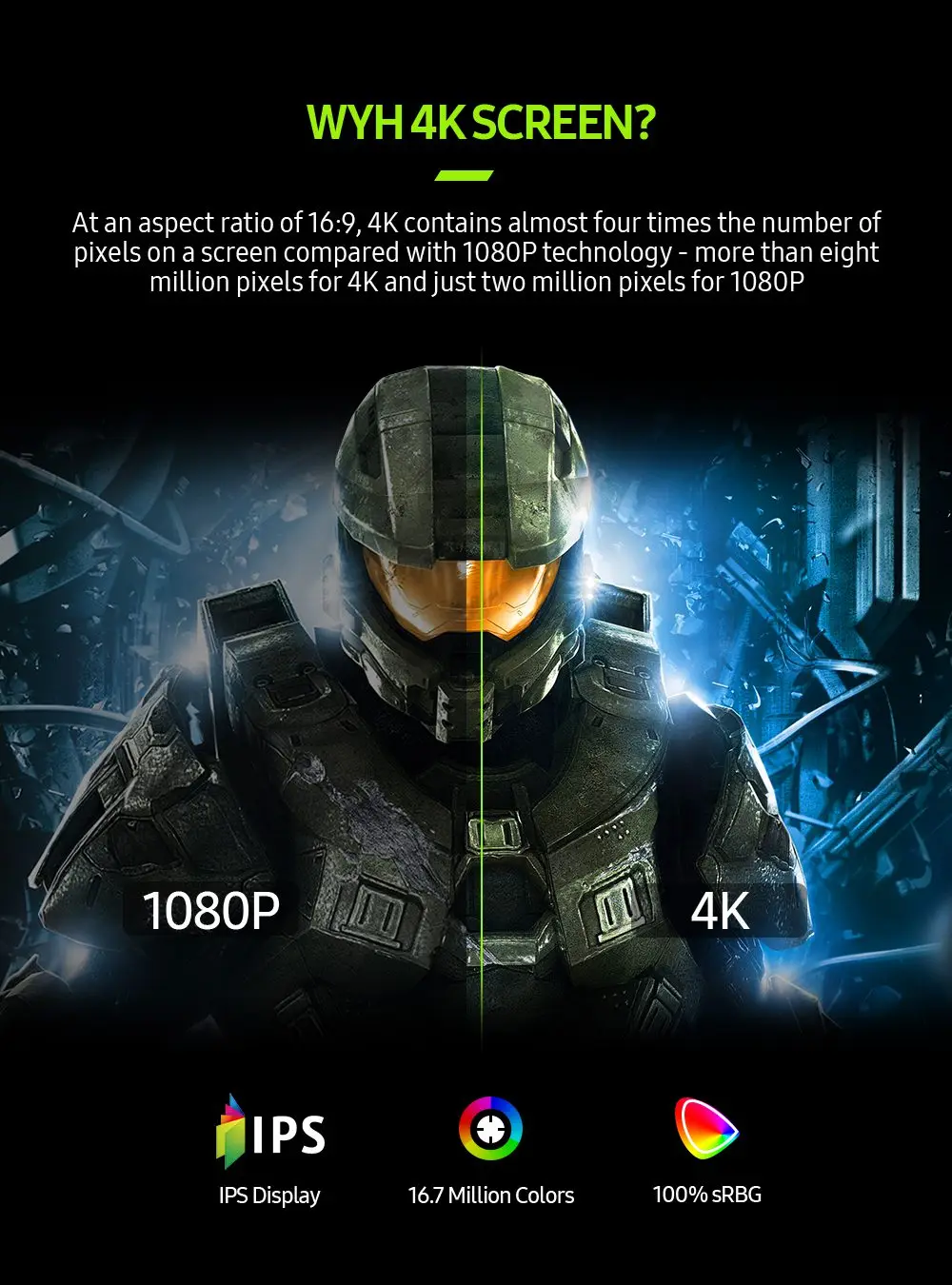 저렴한 EVICIV-4K 휴대용 모니터 Xbox One X S 15.6 인치 USB C형 화면, IPS 3840x2160 UHD 외부 컴퓨터 디스플레이 게임 모바일