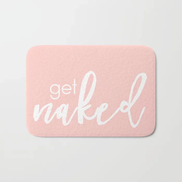 Лидер продаж коврики для ванной комнаты украшение светлый розовый коврик