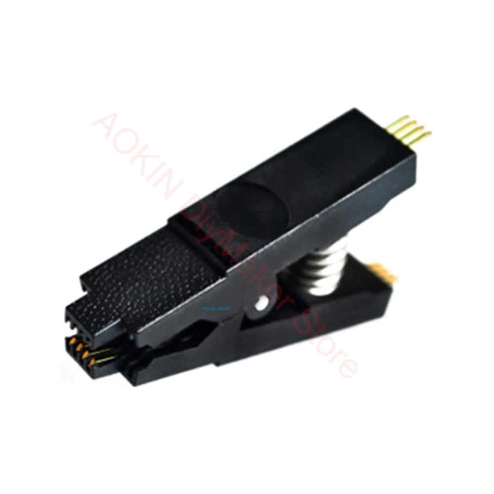 SOIC8 SOP8 флэш-чип флэш-плата адаптер программатор BIOS + CH341A 24 25 серия EEPROM флэш-BIOS