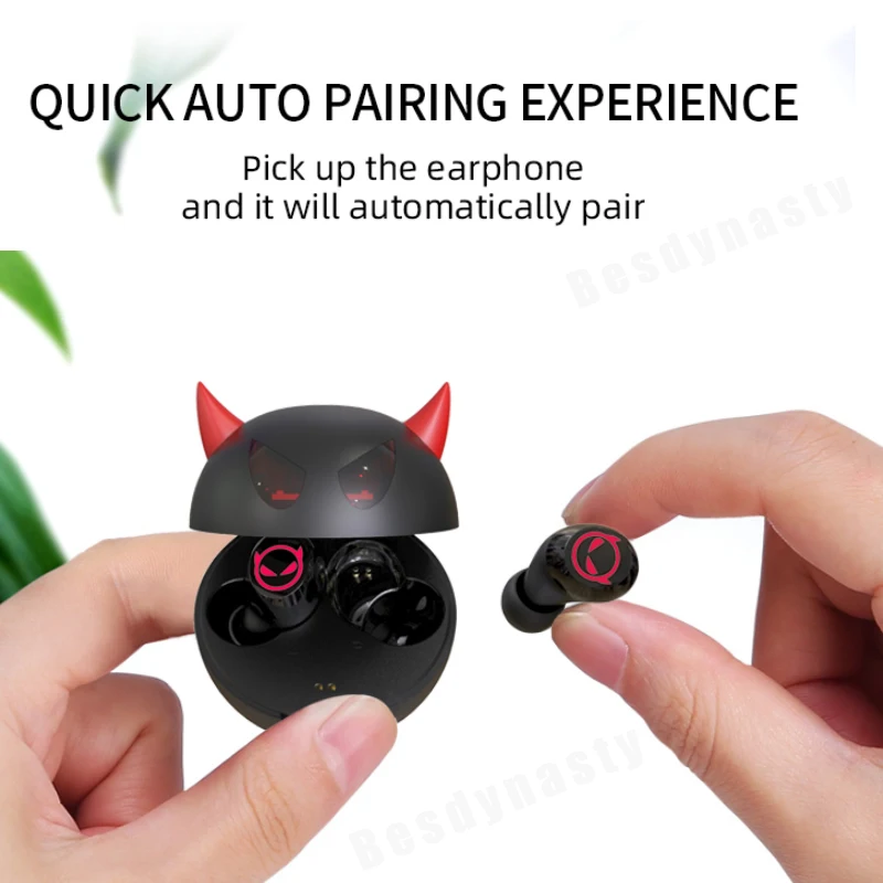 Новинка наушники-вкладыши Little Devil TWS 6D Беспроводные стереонаушники Bluetooth 5 0 стерео