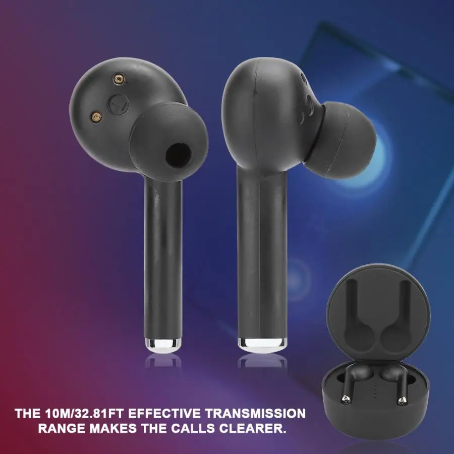 TWS Беспроводные Bluetooth 5 0 наушники бинауральные стереонаушники вкладыши с