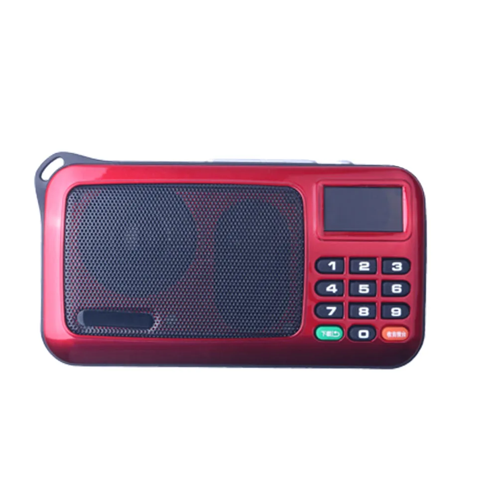 Новый универсальный портативный мини fm радиодинамик музыкальный плеер TF (micro SD)