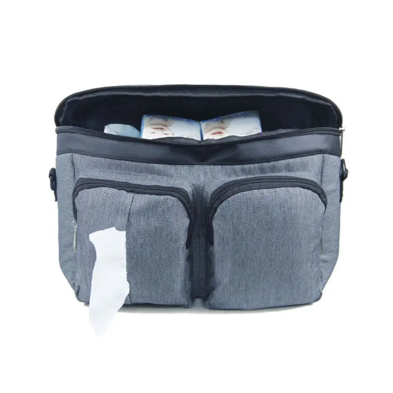 

Diaper Bag For Baby Stuff Nappy Bag Stroller Organizer Baby Bag Mom Travel Hanging Carriage Pram Buggy Cart Bottle Bag J2HD