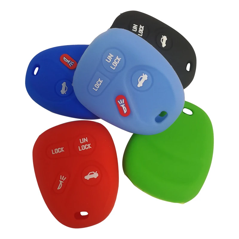 Чехол для ключей из силикагеля чехол чехол-держатель Chevrolet Saab course Suburban S10 GMC Sierra Yukon