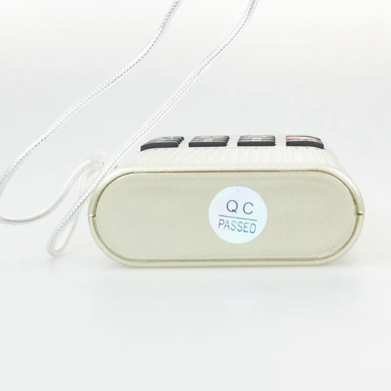 

L-328 Mini Portable Pocket FM Auto Scan Radio Music Audio MP3 Player Outdoor Small Speaker with Voice Recorder