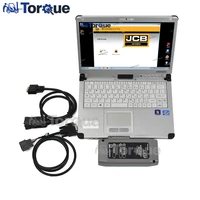 for jcb diagnostic kit jcb electronic service tool excavator truck diagnosis tool kit with spp thoughbook cf c2 laptop