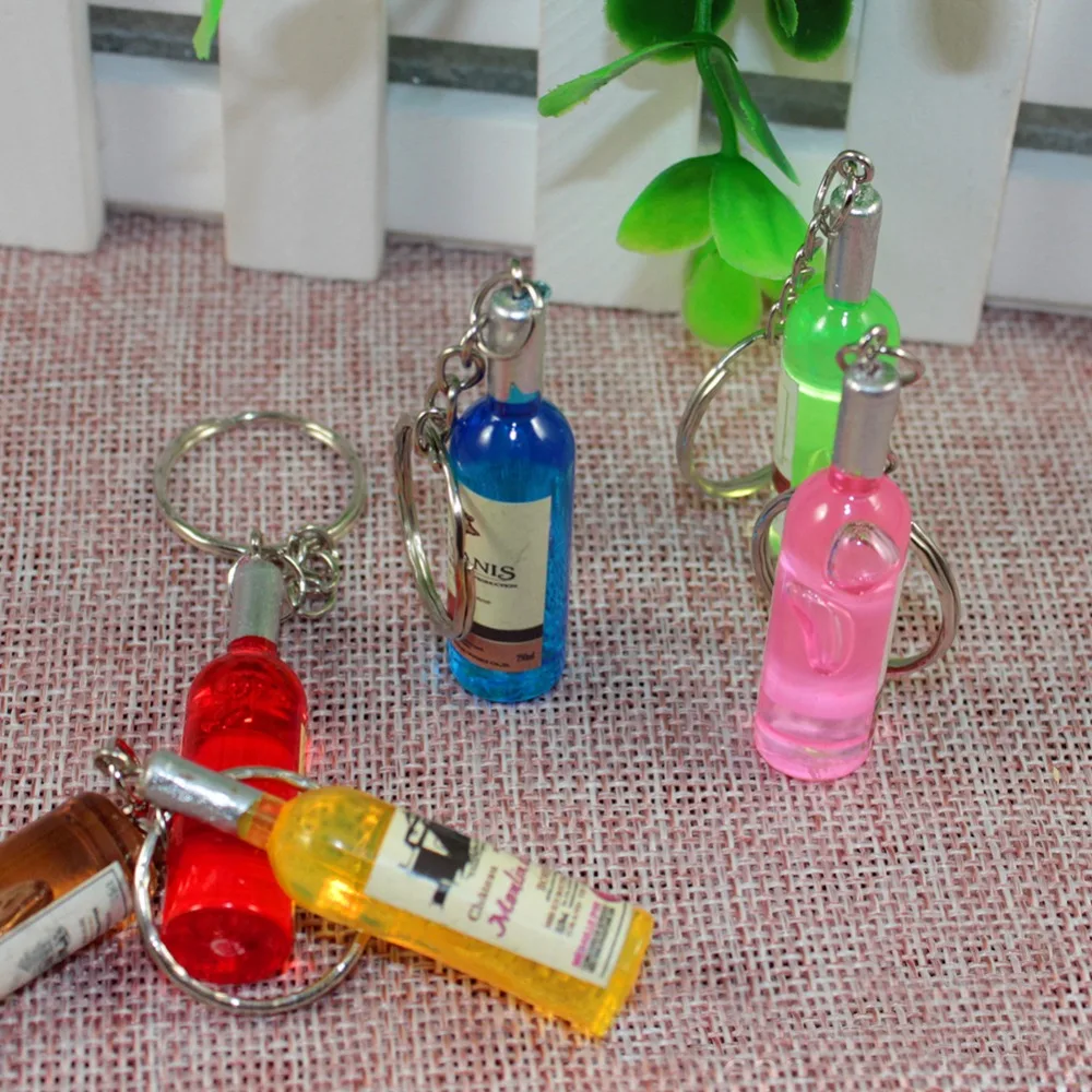 10 шт творческие пользовательские моды и медведем из мультфильма бутылка ключ c