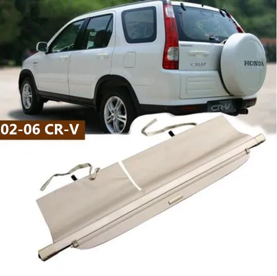 

Car Rear Trunk Security Shield Cargo Screen Shield shade Cover For Honda CR-V CRV 2002 2003 2004 2005 2006