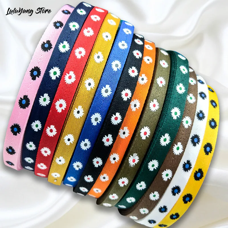 Лента из полиэстера и хлопка 10 мм 30 ярдов|Ленты для шитья| |