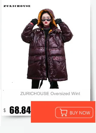 ZURICHOUSE, негабаритное зимнее пальто, женское, длинное, модное, глянцевая, синяя, теплая парка, женская,, уличный стиль, с капюшоном, пуховик