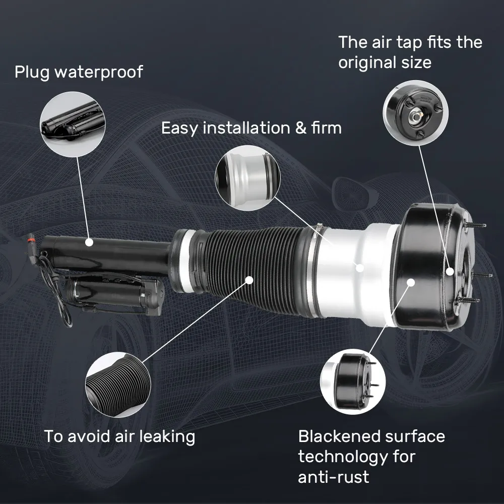 Пневматическая подвеска пружинная сумка передняя для Mercedes Benz S CLASS W221 2203205113