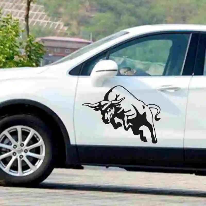Буйвол Бык Корова Авто Грузовик окно веселый автомобиль наклейка бампер